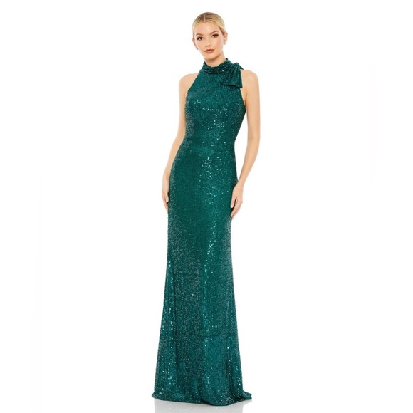 Ienna Mac Duggal Green Gown - Picture 1 of 6